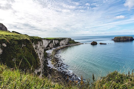 Northern Ireland coast line